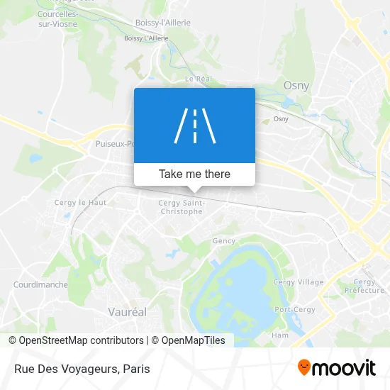 Rue Des Voyageurs map