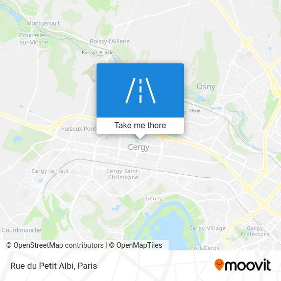 Rue du Petit Albi map