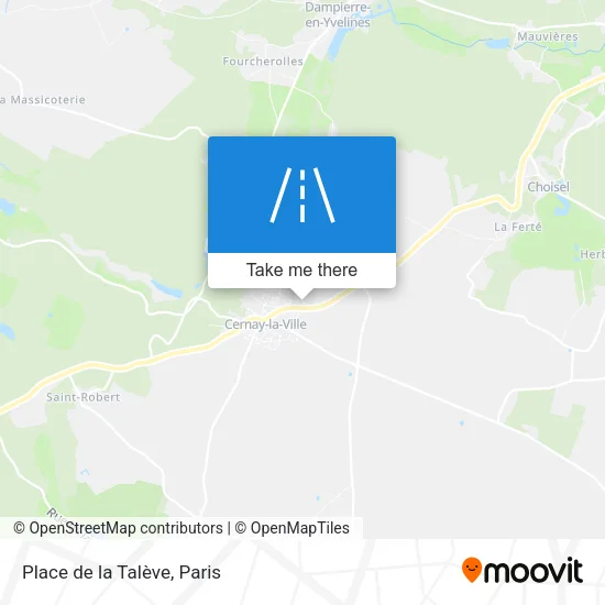 Place de la Talève map