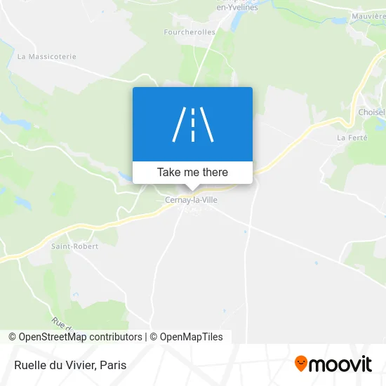 Ruelle du Vivier map