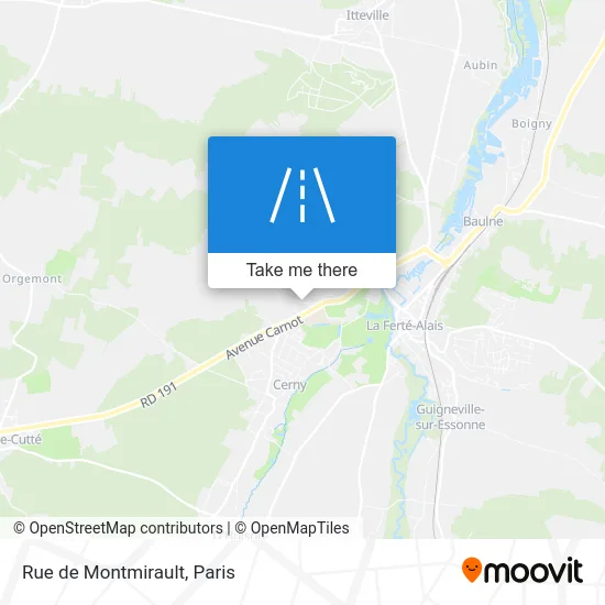 Rue de Montmirault map