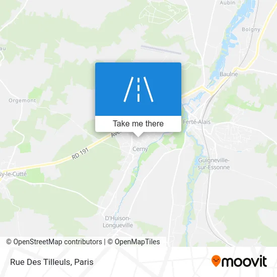 Rue Des Tilleuls map