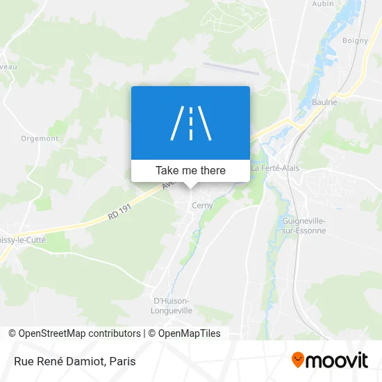 Rue René Damiot map
