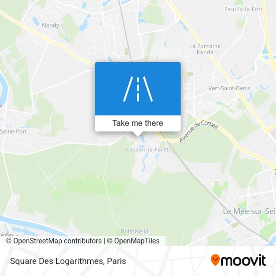 Mapa Square Des Logarithmes