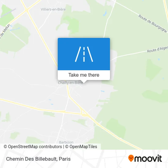 Chemin Des Billebault map
