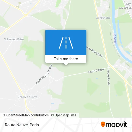 Route Neuve map