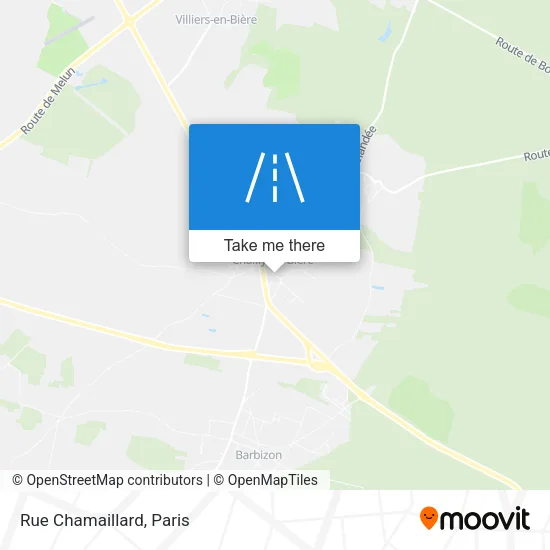 Rue Chamaillard map