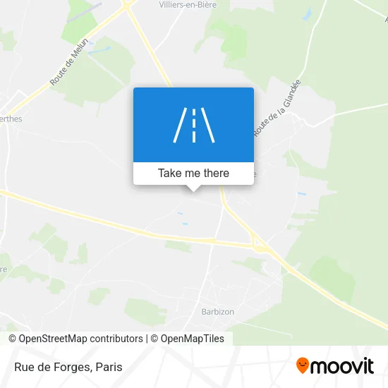 Rue de Forges map