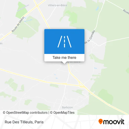 Rue Des Tilleuls map