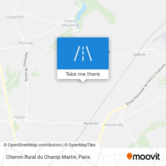 Chemin Rural du Champ Martin map