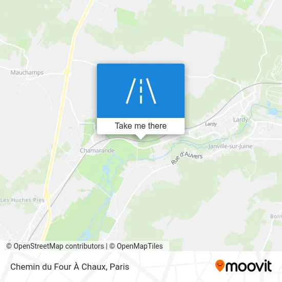 Chemin du Four À Chaux map