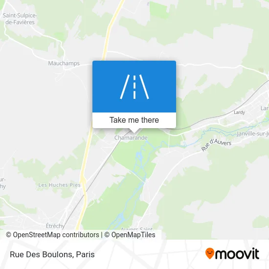 Rue Des Boulons map