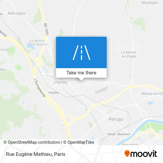 Rue Eugène Mathieu map