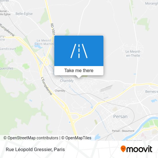Rue Léopold Gressier map