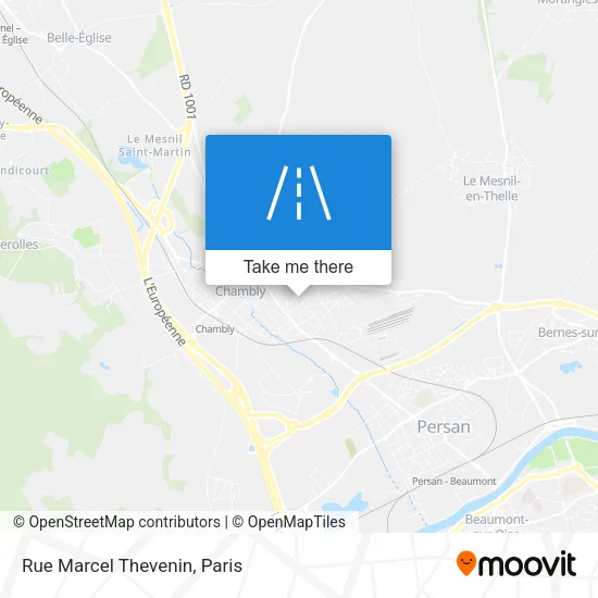 Rue Marcel Thevenin map