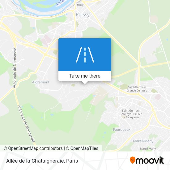Allée de la Châtaigneraie map