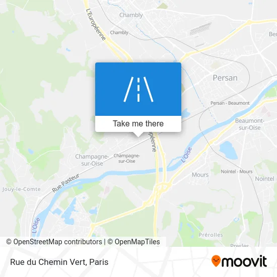 Rue du Chemin Vert map