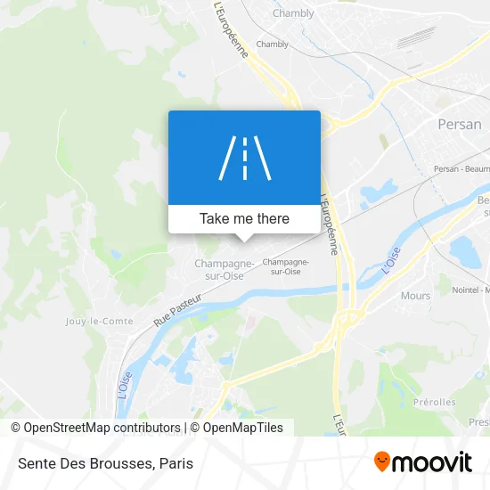 Sente Des Brousses map