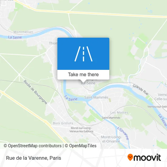 Rue de la Varenne map