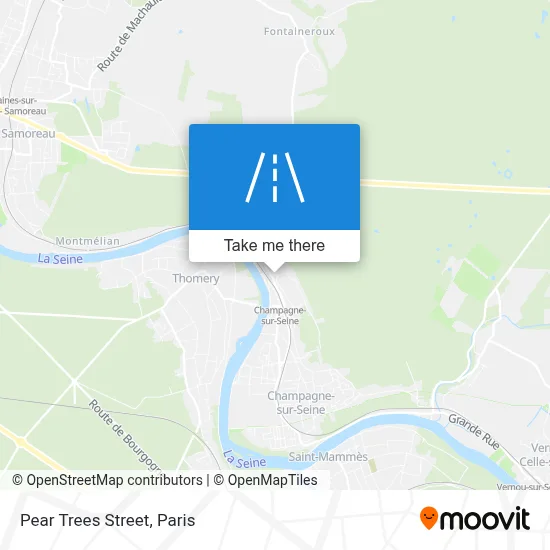 Rue Des Poiriers map