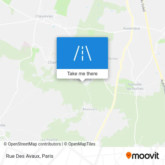 Rue Des Avaux map