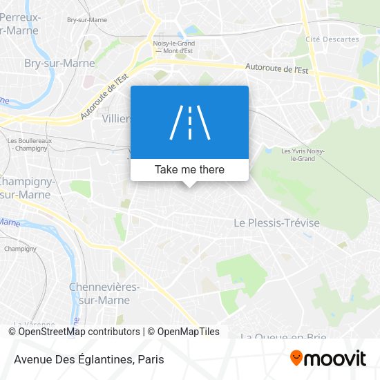Avenue Des Églantines map
