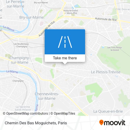 Chemin Des Bas Moguichets map