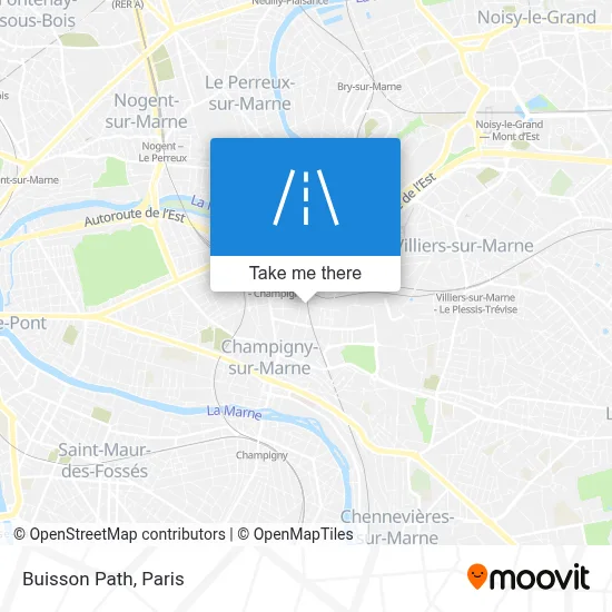Chemin du Buisson map