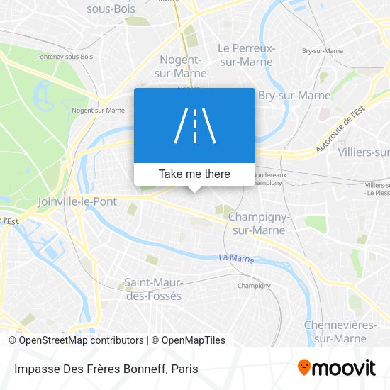 Impasse Des Frères Bonneff map