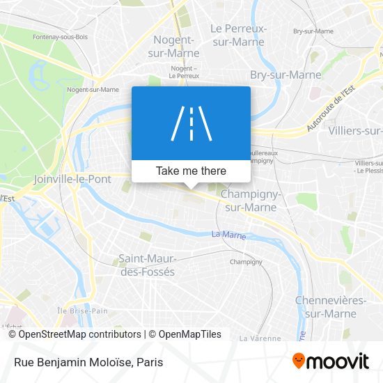 Rue Benjamin Moloïse map