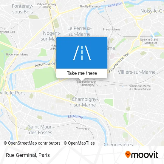 Rue Germinal map