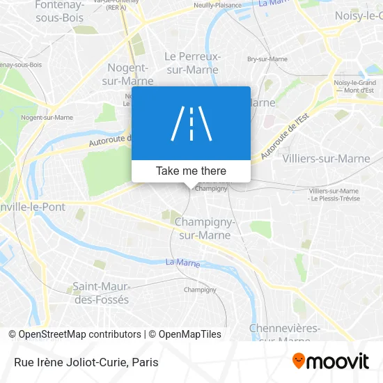 Rue Irène Joliot-Curie map