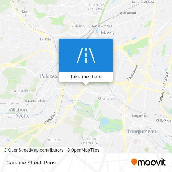 Rue de la Garenne map