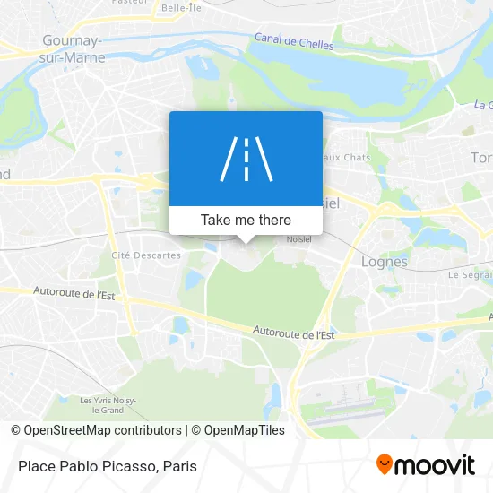 Place Pablo Picasso map