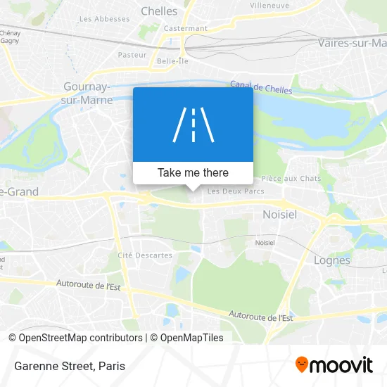Rue de la Garenne map