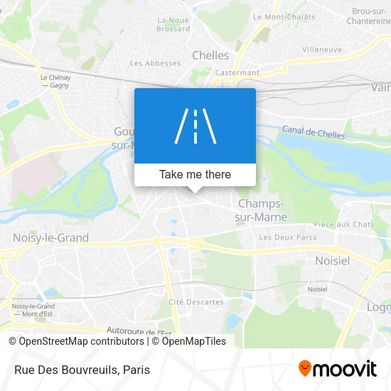 Rue Des Bouvreuils map
