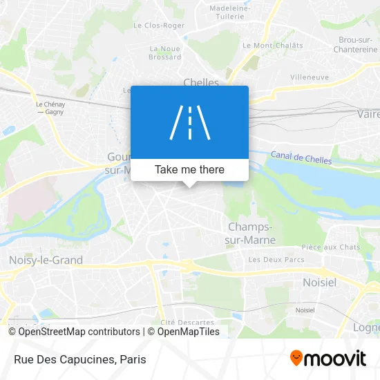 Rue Des Capucines map