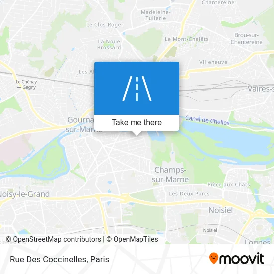 Rue Des Coccinelles map