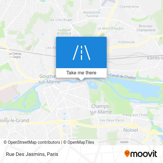 Rue Des Jasmins map