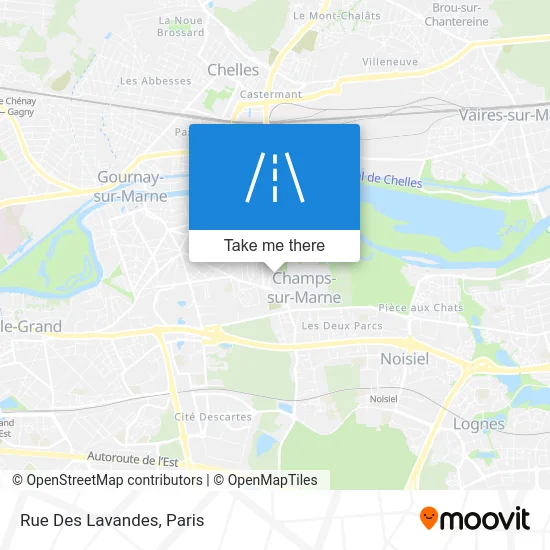 Rue Des Lavandes map