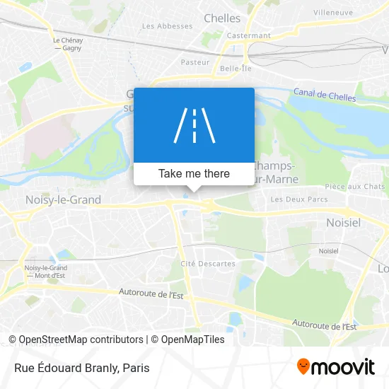 Rue Édouard Branly map