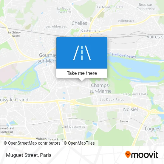 Rue du Muguet map