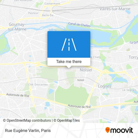 Rue Eugène Varlin map