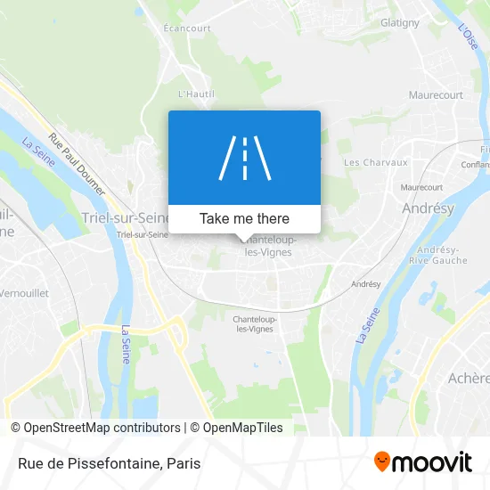 Rue de Pissefontaine map
