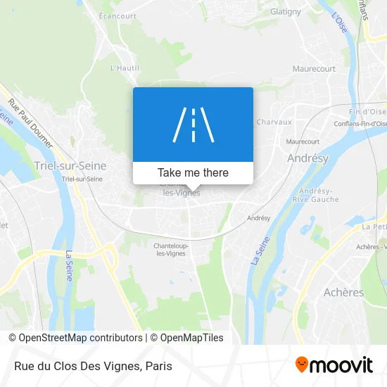 Rue du Clos Des Vignes map
