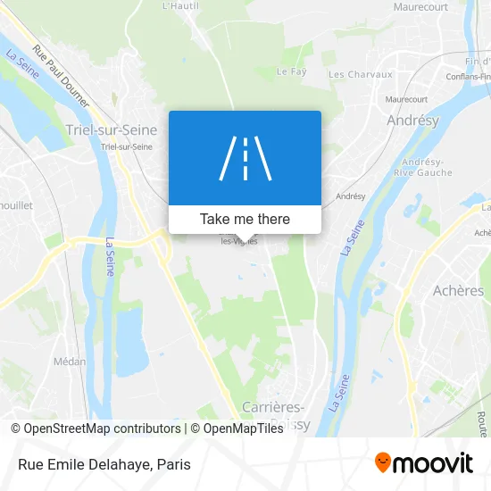 Rue Emile Delahaye map