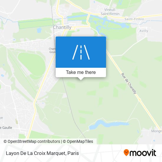 Layon De La Croix Marquet map