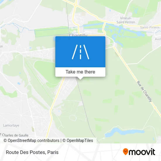 Route Des Postes map