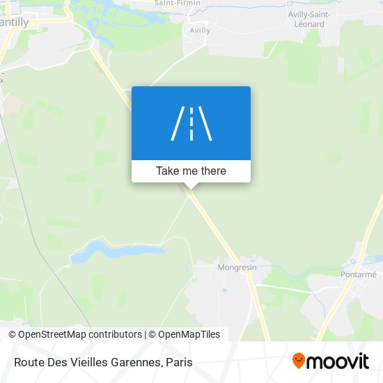 Route Des Vieilles Garennes map