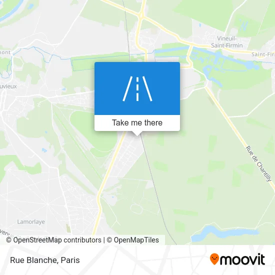 Rue Blanche map